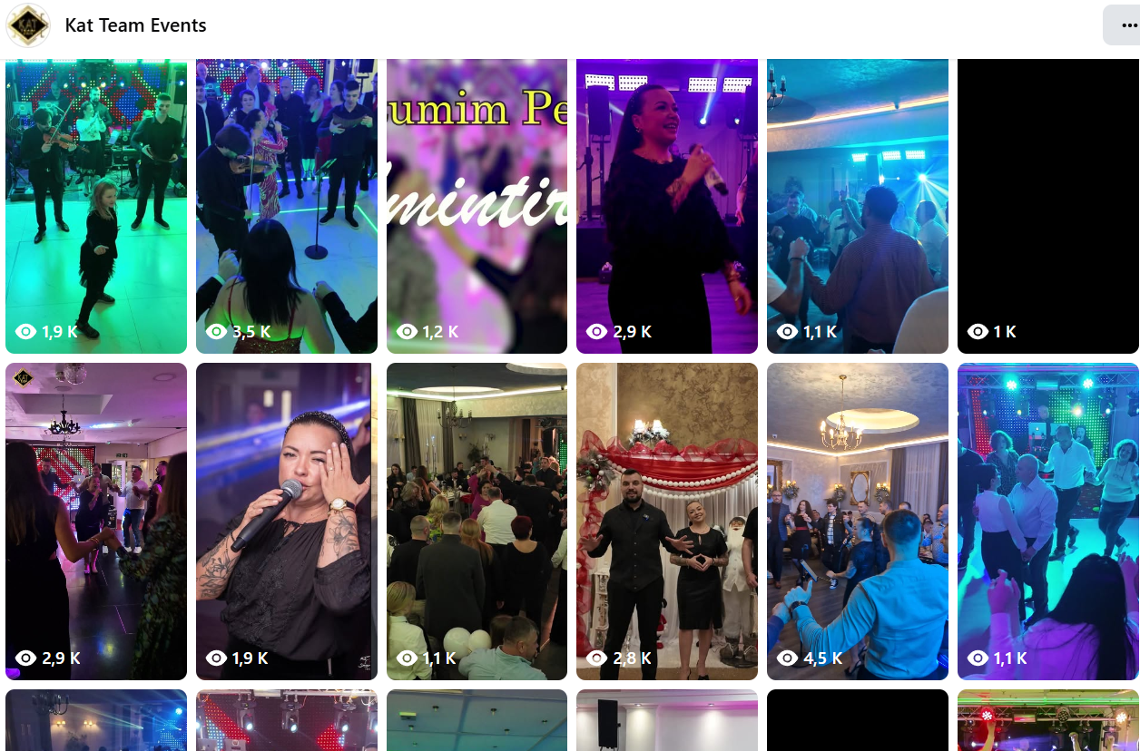 Visual design, editing, and social media project preview